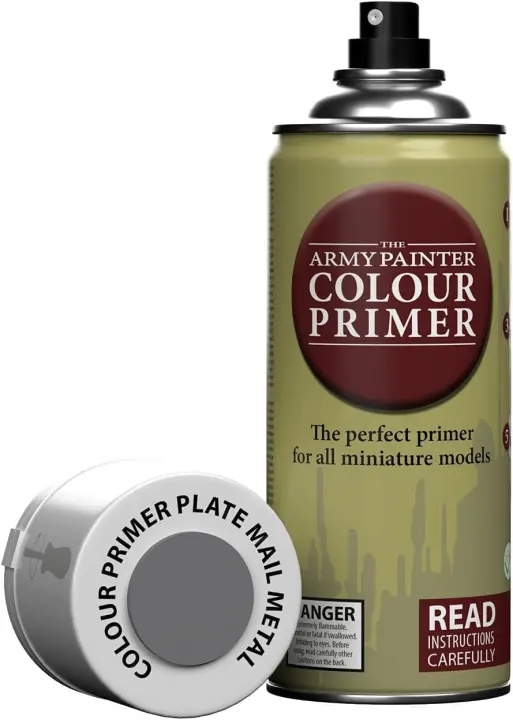 Acrylic Colour Primer Spray — Plate Mail Metal (400 ml)
